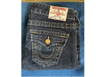 TRUE RELIGION Julie Jeans Skinny Blue Wash Stretch Size 26