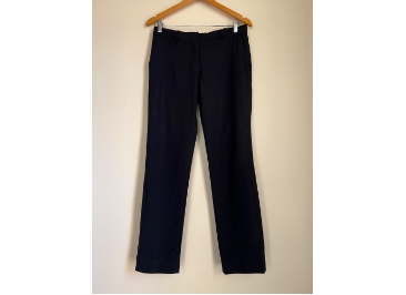 HUGO BOSS Womens Black Trouser Wool Blend size 6