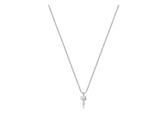 ANIA HAIE Silver Key Necklace