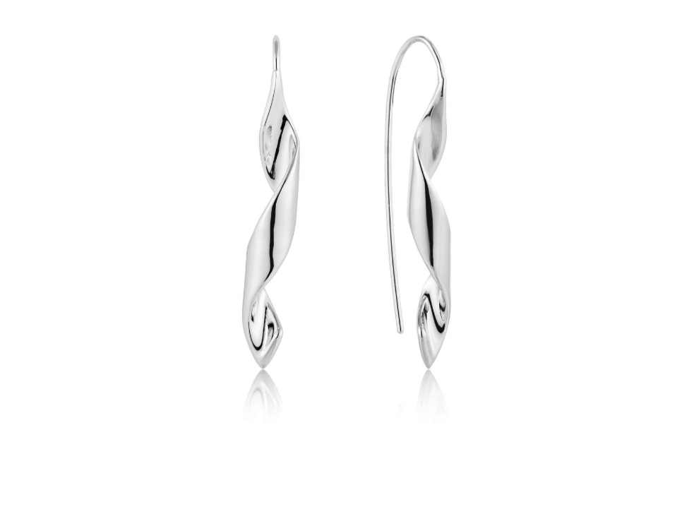 ANIA HAIE Twister Helix Hook Earrings