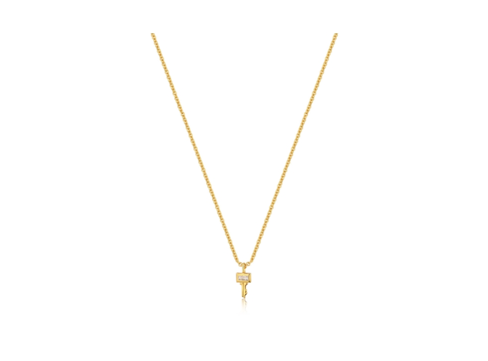 ANIA HAIE Gold Key Necklace