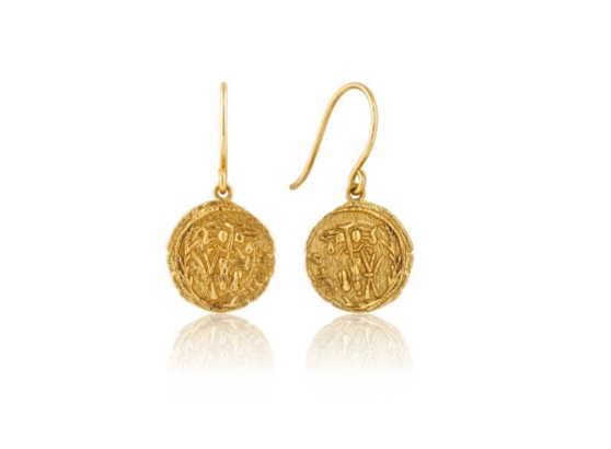 ANIA HAIE Emblem Hook Earrings