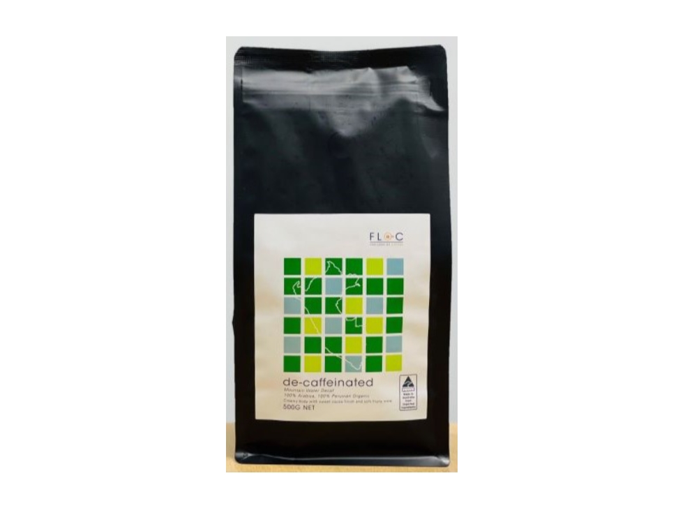100% Organic | De-caffeinated Coffee Beans