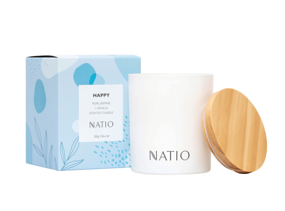 Natio Scented Candle - Happy 