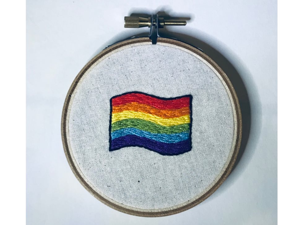 "Pride Flag" by Amber Van Den Ende