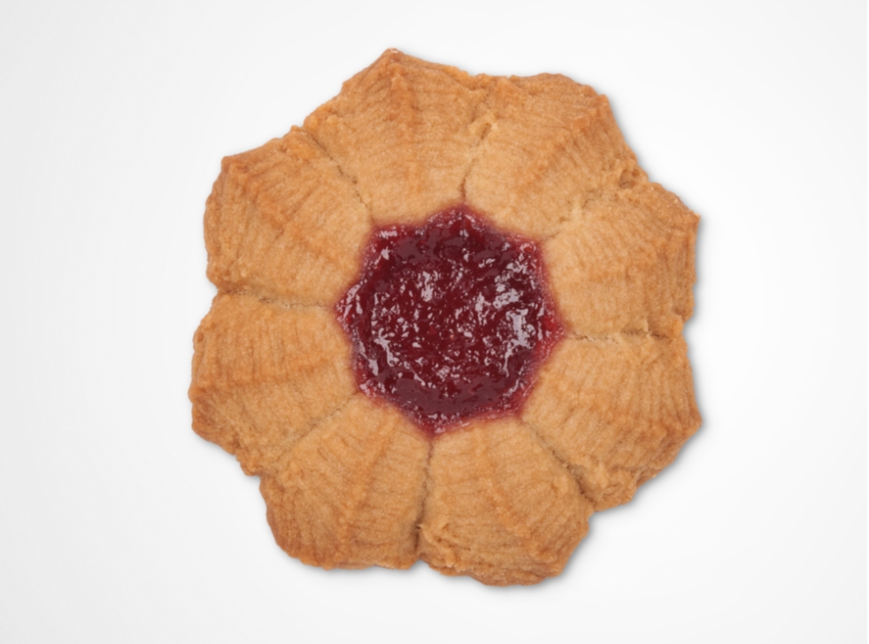 Raspberry Jam Drop Cafe Style Cookies