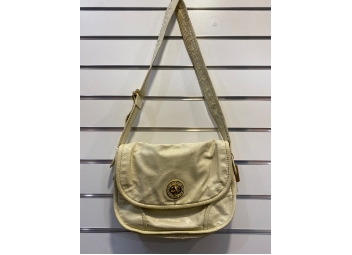 Marc Jacobs Cream Patent Leather Bag